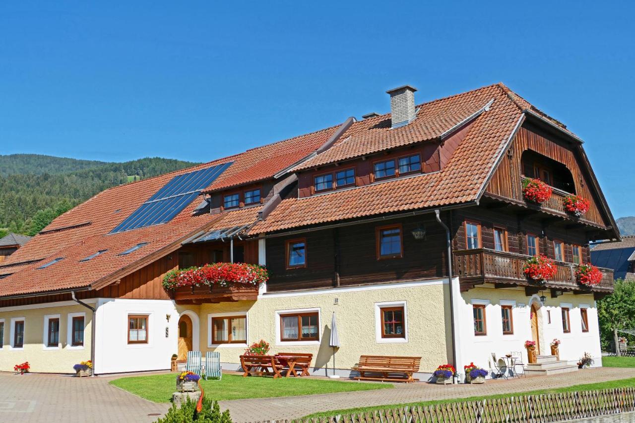 Hiaslahof Apartamento Mariapfarr Exterior foto